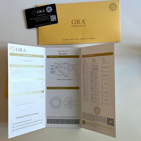 Moissanite Halo Earrings, OVER 1 cttw, COA Included 2x - Picture 5 of 13